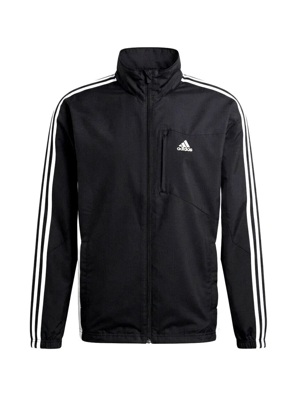 Adidas Men's 3-Stripes Windbreaker Jacket sz 2XL